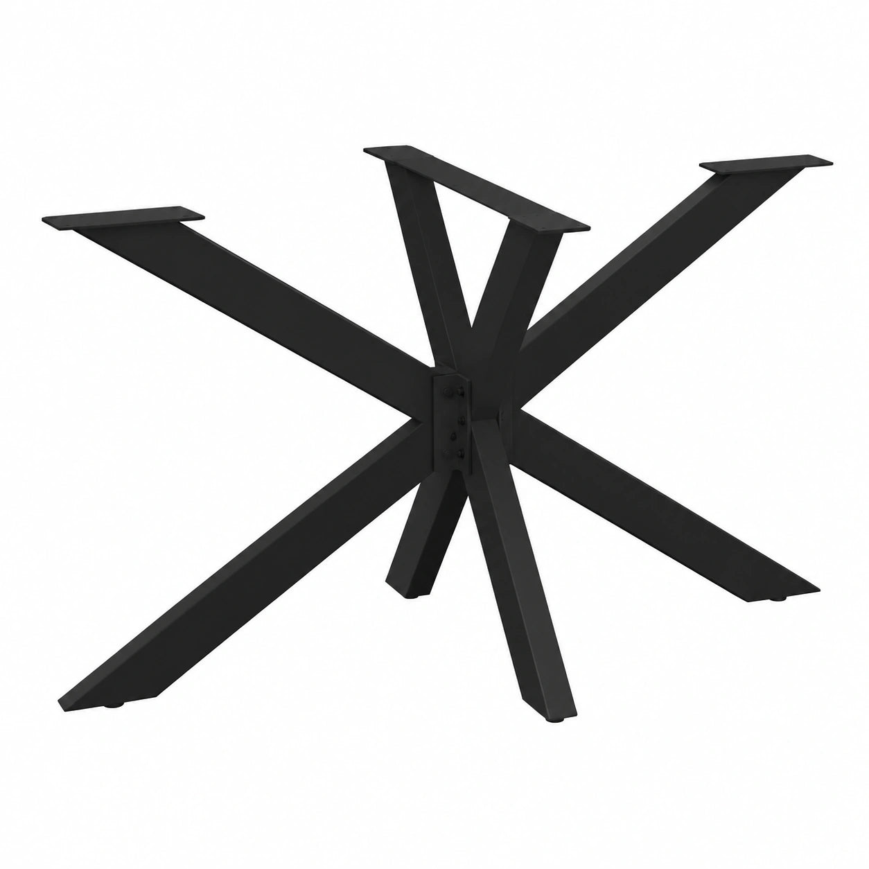 pied-de-table-a-manger-noir-reglable-en-acier-vpgifx8558qp