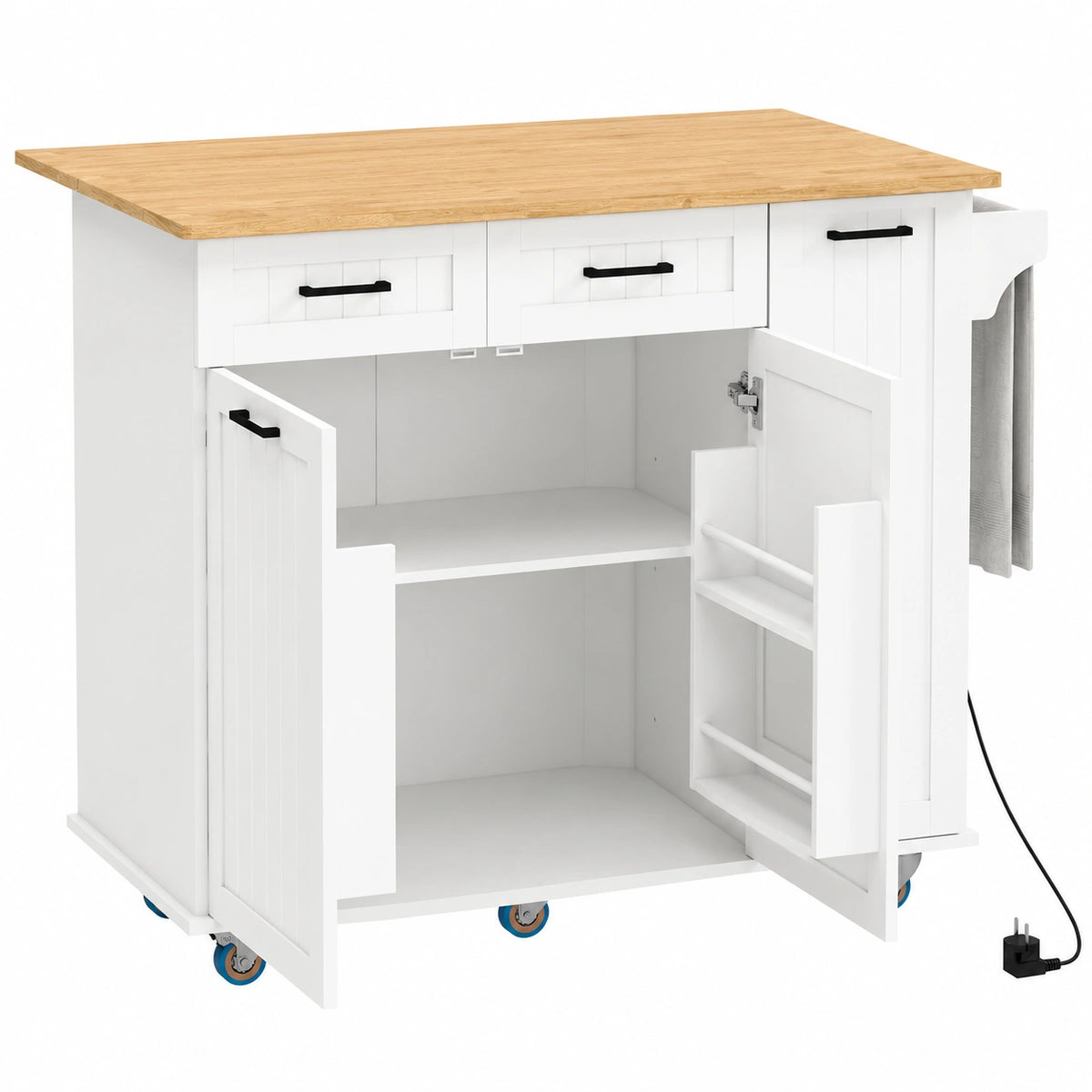 ilot-de-cuisine-mobile-avec-prise-et-port-usb-roulettes-rangement-etagere-reglable-blanc-iuxdbi8610di
