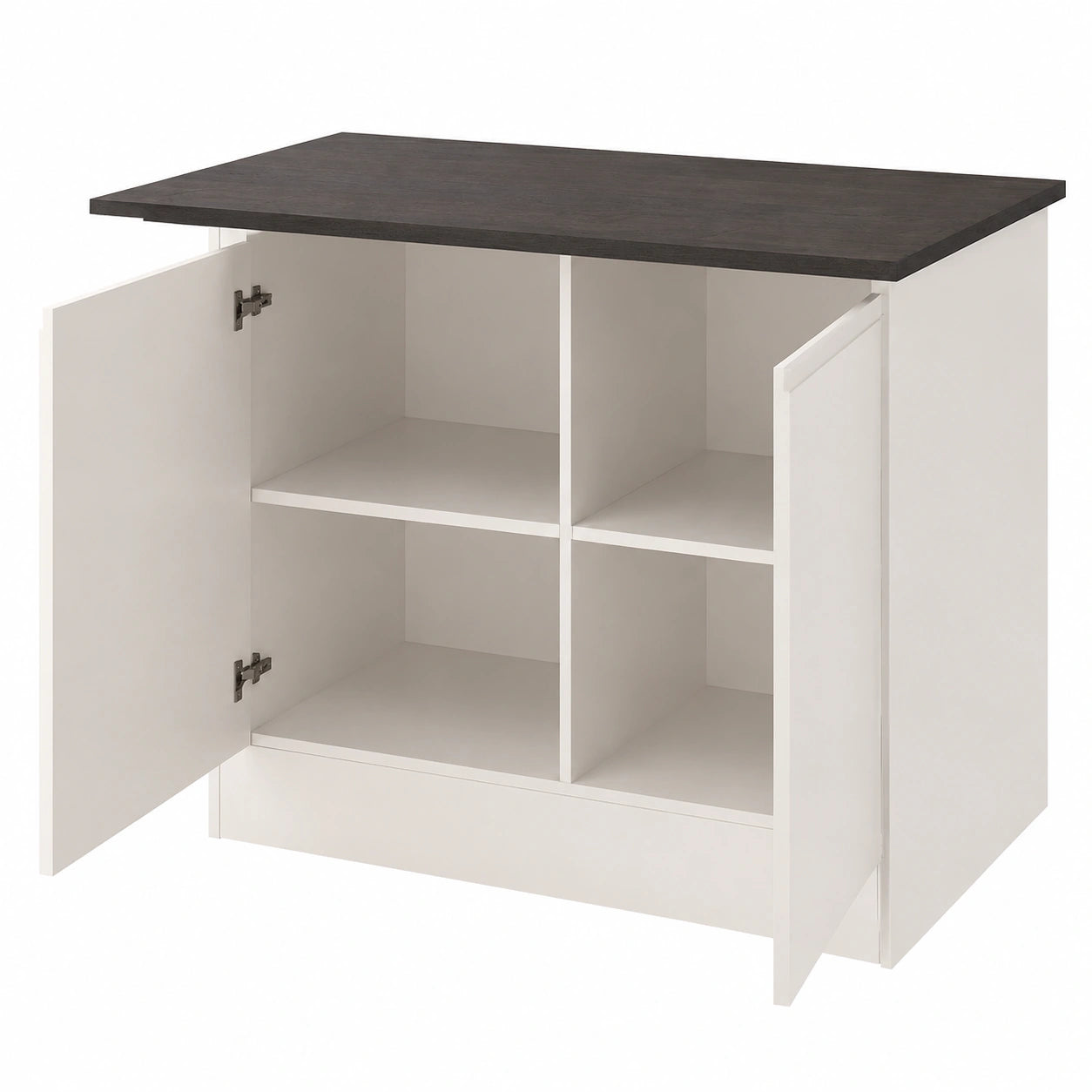 ilot-de-cuisine-polyvalent-avec-armoire-et-table-auxiliaire-blanc-brillant-et-ardoise-lepqzg8622in